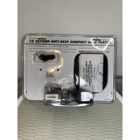 NEW Lenoxx Sound CD Compact Disc Player Anti-Skip Digital Audio Model CD-78 - Picture 6 of 7